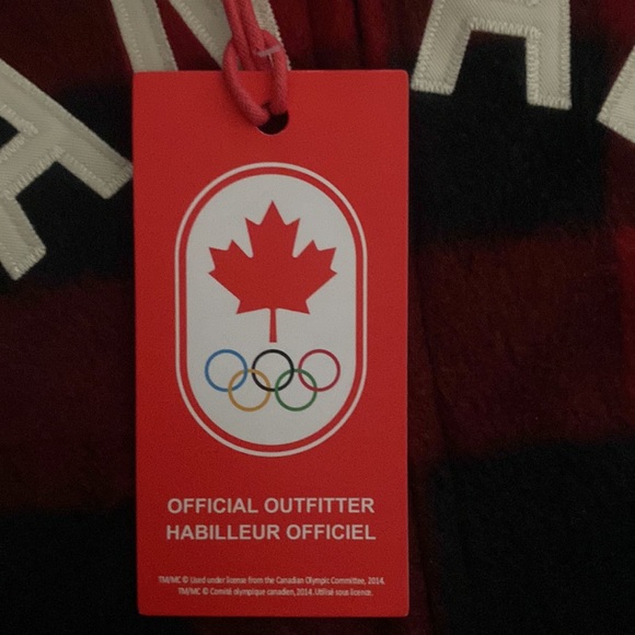 HBC Hudson’s Bay Canada Olympic Official Outfitter Fleece Pajama Sleeper - Picture 7 of 8